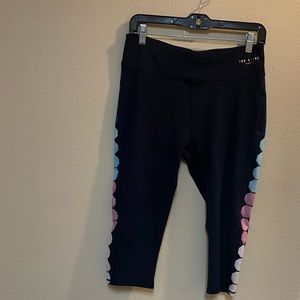 Ted Baker London Navy Mosaic Print Legging Medium